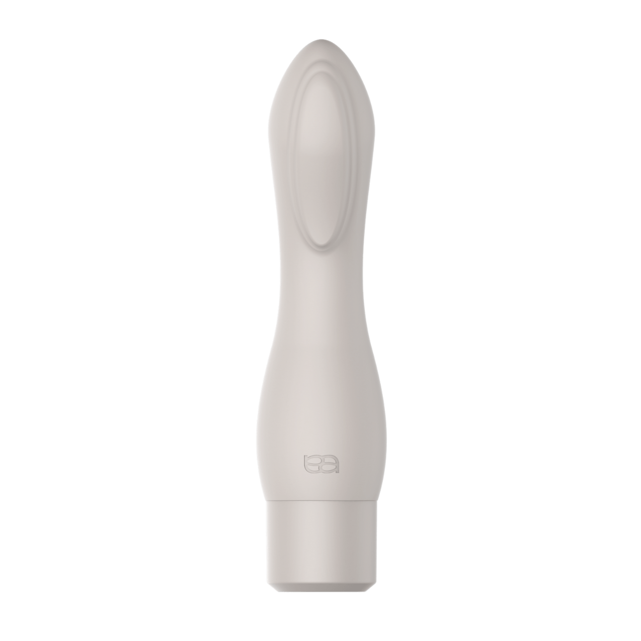 Cima - Naago. Curved clitoral vibrator for external pleasure shown upright on clean background for solo self-care use