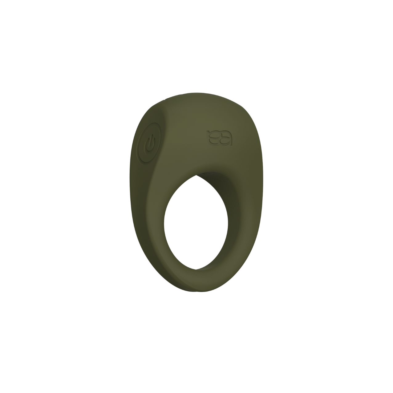 Terra - Naago. Contoured vibrating ring for couples, designed for external stimulation, displayed on clean backdrop