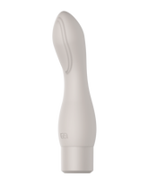 Cima - Naago. Minimalist ergonomic sex toy angled to highlight smooth curves, shown on a neutral backdrop for wellness.