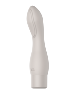 Cima - Naago. Minimalist ergonomic sex toy angled to highlight smooth curves, shown on a neutral backdrop for wellness.