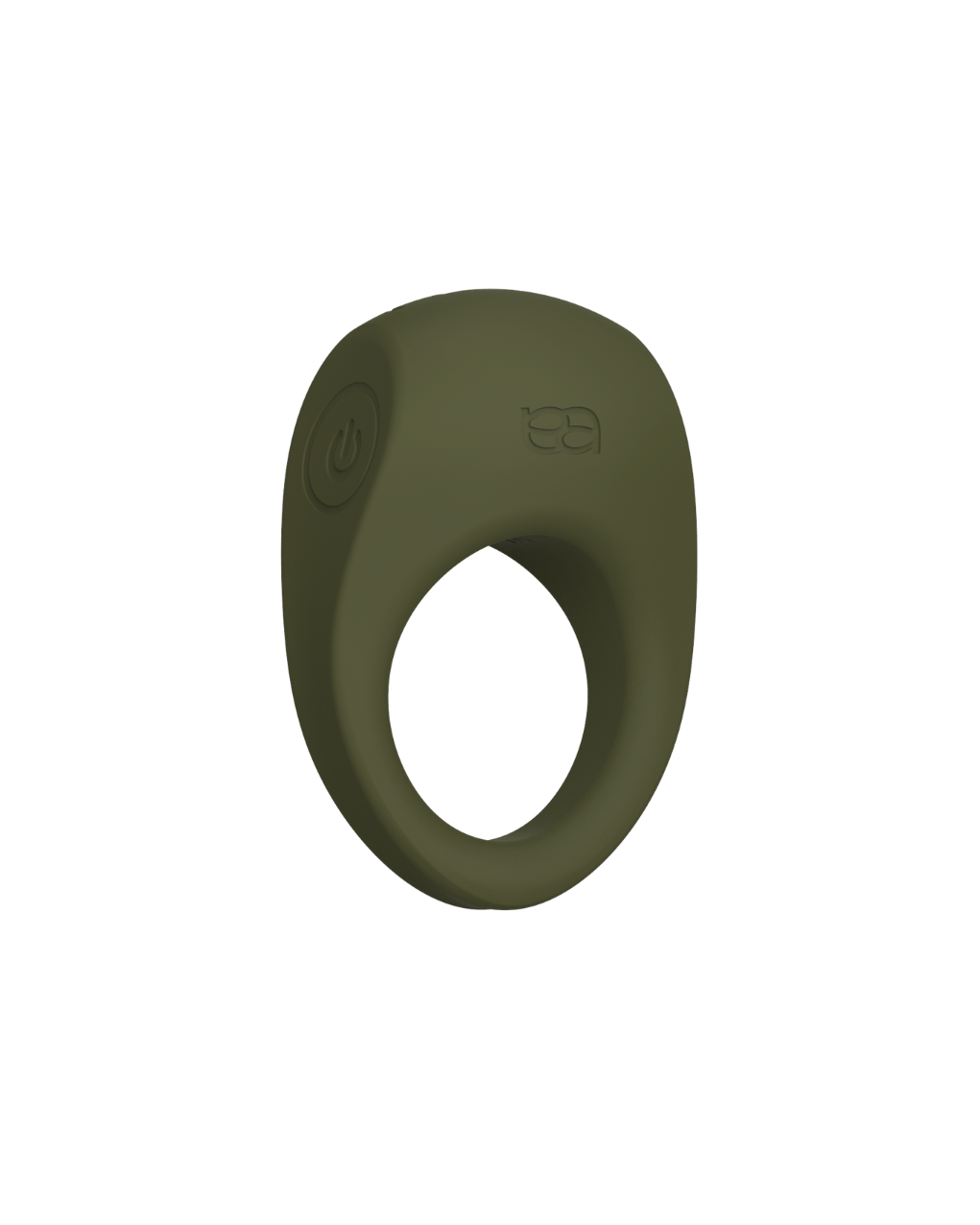 Terra - Naago. Contoured vibrating ring for couples, designed for external stimulation, displayed on clean backdrop